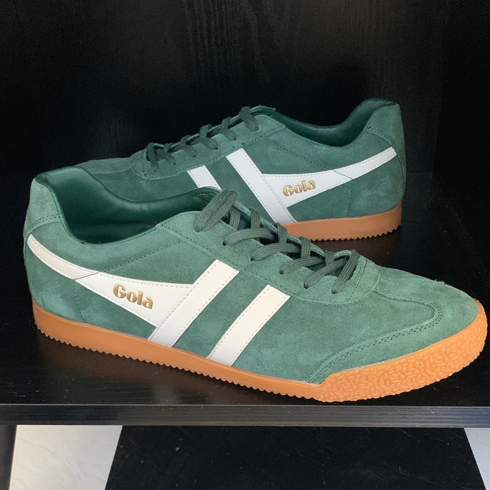Gola Green and White Men's Sneakers